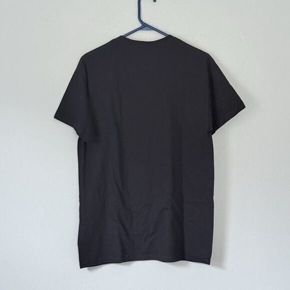 AC/DC Hells Bells T Shirt Medium Black Unisex Rock Band Tee New with Damage - Picture 2 of 6